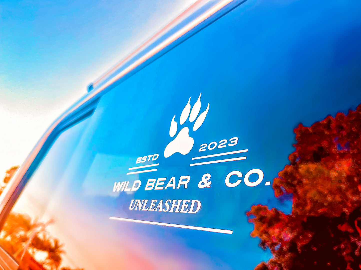 WBC Vinyl Cut Sticker - Wild Paw Unleashed